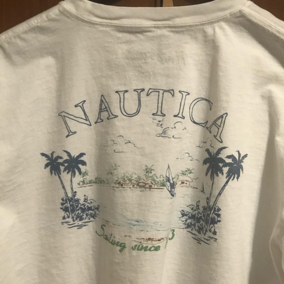 Nautica Tops - Nautica Graphic Tee Shirt Size L